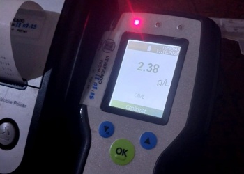 Iba alcoholizado en moto por San Ignacio y terminó detenido: tenía 2,38 de alcohol en sangre