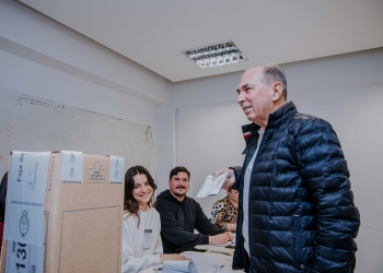 Stelatto votó y destacó la importancia de la participación ciudadana