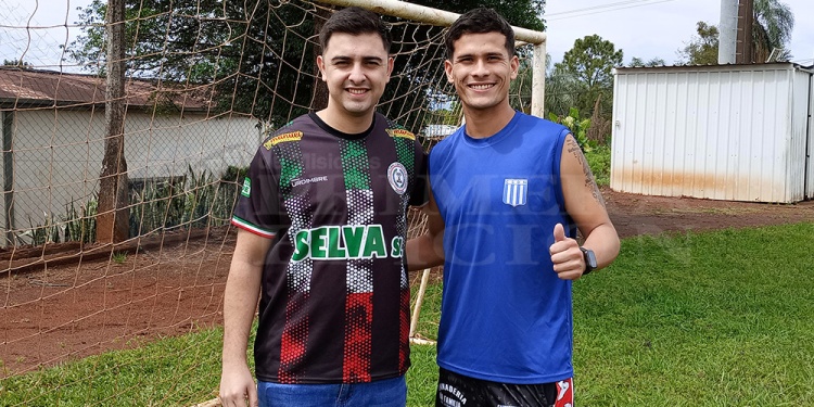 PROTAGONISTAS. Román Alles y Maxi Torres palpitan la final de hoy. (Gentileza C. Reble)