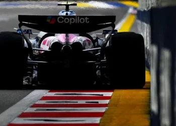 Franco Colapinto sufrió el mal rendimiento del Alpine en la última práctica del GP de México de Fórmula 1