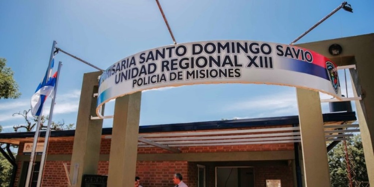 DICIEMBRE DE 2022. El nuevo edificio presentado para reforzar la seguridad en el paraje a 25 kilómetros de San Ignacio.