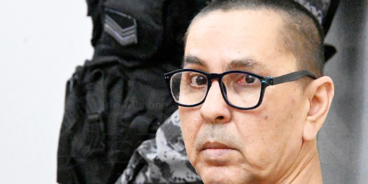 NELSON ORLANDO DE MENNES. El albañil de 51 años enfrentará hoy la quinta audiencia, pautada para los alegatos y veredicto.