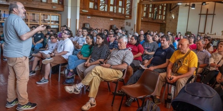 CONVOCANTE. En las jornadas realizadas en Eldorado hubo una activa participación en los temas propuestos.