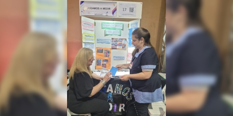 STAND 17. La propuesta representó a la provincia en el nivel inicial.