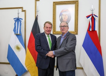 Passalacqua recibió al embajador de Alemania y destacó el legado inmigrante en Misiones