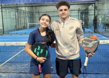 Pádel: Santino Contrera fue subcampeón Mundial Junior y Leticia López fue tercera