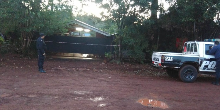 LA ESCENA. Días atrás el Tribunal concretó la reconstrucción del hecho que fue solicitada por la fiscalía.