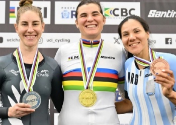 Río de Janeiro: Mariela Delgado fue de bronce por duplicado en el Mundial de Paraciclismo en Pista