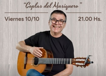 Charla y concierto del músico cordobés Mario Díaz, en Posadas