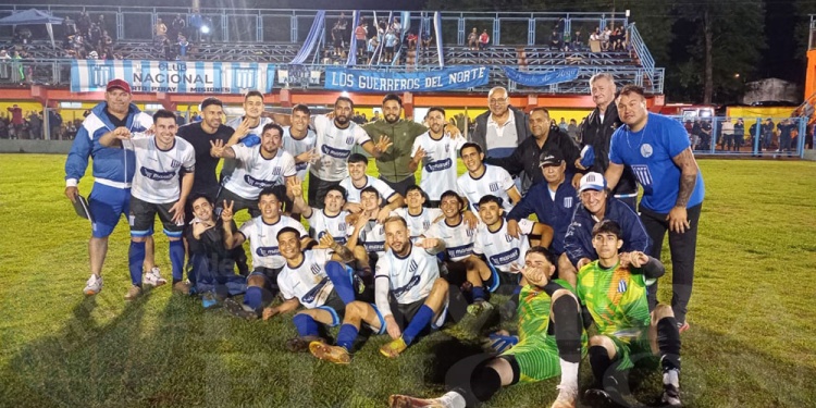 SIN SOBRESALTOS. Nacional estuvo firme en la revancha y sacó del camino a Tuyutí. Definirá el título ante Brown.