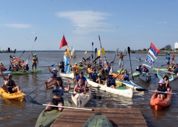 “Por tierra y por agua” contra las intimaciones de la EBY