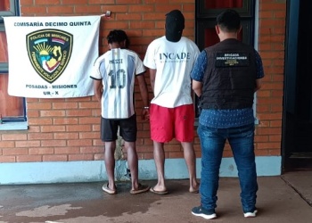 Posadas: Capturaron a “Tachingo” y “Juancito”, tras robar varios materiales de construcción