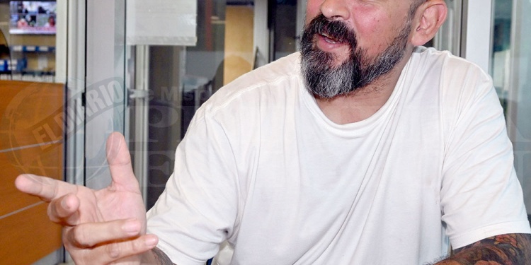 ORGANIZADOR. Ricardo “Pili” Costa Arguibel promocionó la competencia.