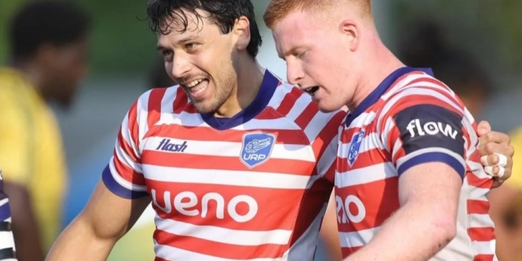 ILUSIÓN. El misionero Arturo López, autor de un try el último sábado ante Brasil.