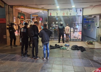 Robó y huyó, pero las cámaras lo siguieron hasta que atraparlo