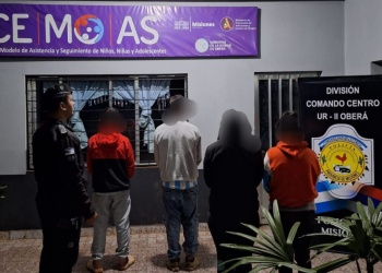 Oberá: tres adolescentes asaltaron a otros jóvenes a punta de cuchillo