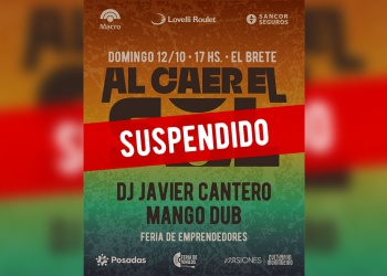 Suspenden Al Caer el Sol en El Brete