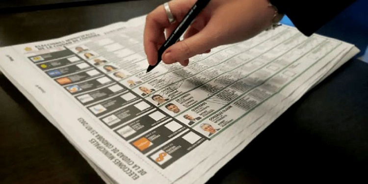 ELECCIONES NACIONALES. Así se ve la boleta única de papel, el nuevo sistema de votación que se implementará.