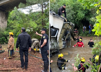 Tragedia en la ruta 14: ascienden a nueve los muertos por el accidente en el puente del Arroyo Yazá