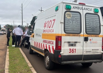 Posadas: nuevo siniestro vial entre un automóvil y un colectivo solo ocasionó daños materiales