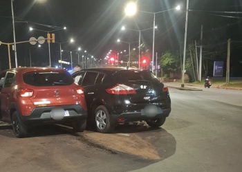 Posadas: Un lesionado, tras colisión entre dos automóviles sobre la ruta Nacional 12