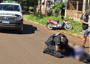 Posadas: colisión entre motocicletas tuvo como saldo un menor lesionado