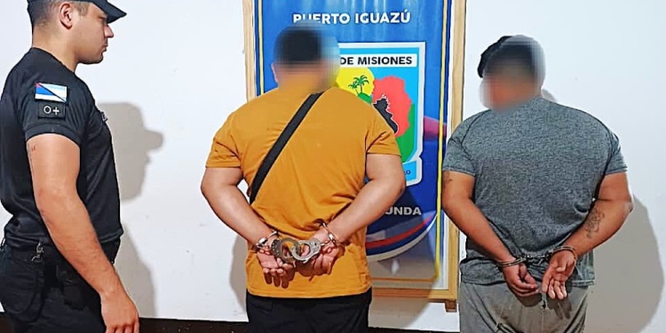 SEGUIRÁN DETENIDOS. Los dos colombianos tienen 28 y 30 años.