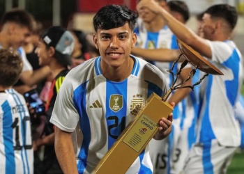 El misionero Jainikoski, entre las “joyitas” de Argentina en el Mundial Sub-17