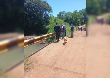 Un joven sufrió una fractura al caer desde un puente en Oberá