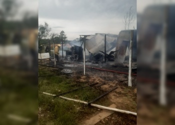 Una familia de Posadas perdió todo tras el incendio de su vivienda y solicita ayuda