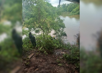 Despiste y caída al arroyo dejó dos personas hospitalizadas en Wanda