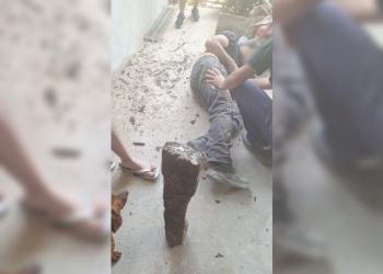 Posadas: un hombre resultó lesionado tras caer del techo de su vivienda