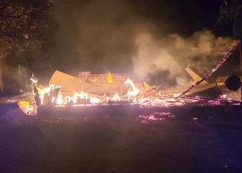 Vivienda en Gobernador López fue consumida por las llamas