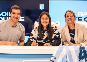 La jugadora misionera Milagros Otazú renovó con Racing de Avellaneda