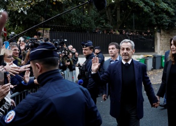 Histórico: el expresidente francés Nicolas Sarkozy ingresó a prisión