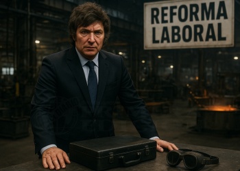 ¿Abre el paraguas?: Milei insistiría en la reforma laboral tras las elecciones del domingo