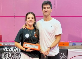 Squash: Paula Rivero, a lo más alto del podio en Necochea