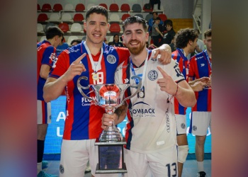 Wilson, campeón con el Ciclón en la Supercopa Argentina