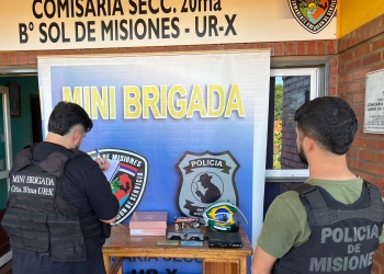 Tres operativos policiales permitieron capturas y recupero de bienes en distintos barrios de Posadas