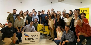 Referentes del Pro, LLA y el Partido Libertario en una reunión de fiscales.