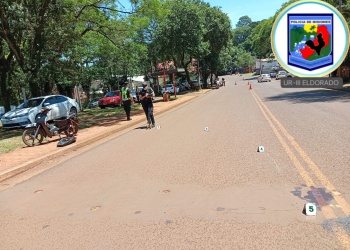 Eldorado: evadió un control, atropelló a un policía y fue detenido tras intentar huir