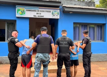 Tres detenidos por una agresión con arma blanca que dejó a un joven herido en Alba Posse