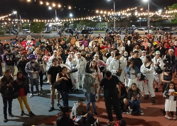 Más de 200 motos participaron de la “Rodada del Terror” en Posadas