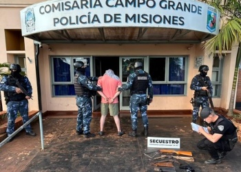 Campo Grande: tras una violenta pelea, secuestran armas y detienen a un sospechoso