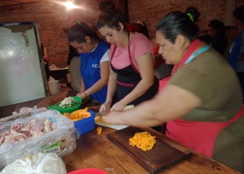 “Cocinamos dos veces a la semana porque no hay mercadería”