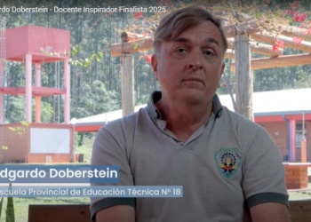 Premio Docentes que Inspiran: “Es un mimo al alma”, dijo Edgardo Doberstein