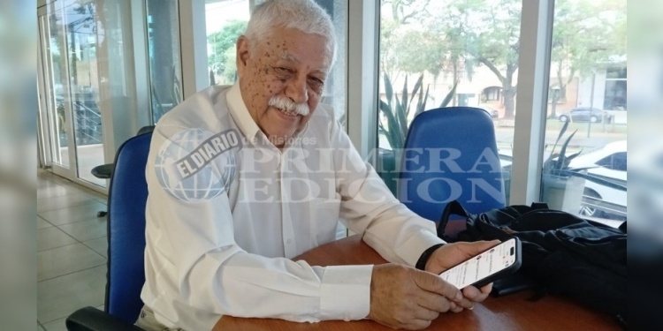 AL FRENTE. Carlos Ramírez es el actual delegado de la Federación Internacional en Argentina.