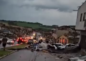 Brasil: tornado provocó graves destrozos y dejó heridos en Rio Bonito do Iguaçu