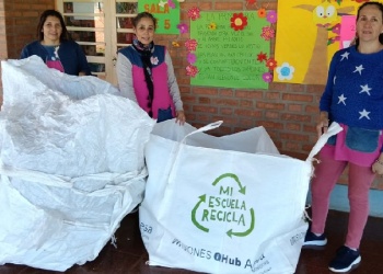 Trescientas escuelas participaron este año en el programa de reciclaje