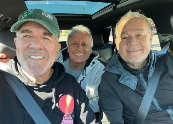 Miguel del Sel, Dady Brieva y el Chino Volpato se reencontraron en Los Angeles; ¿vuelve MIDACHI?